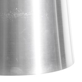 Lámpara de Techo 8 x 28 x 60 cm Plata Aluminio