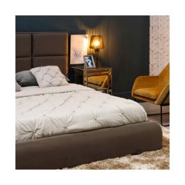 Mesita de Noche BRIGHT 50 x 40 x 68 cm Espejo Cristal DMF Mesita de Noche BRIGHT 50 x 40 x 68 cm Espejo Cristal DMF