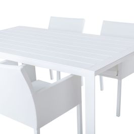 Mesa de Comedor Io Blanco Aluminio 180 x 100 x 75 cm