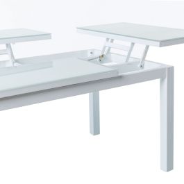 Mesa de Comedor Agnes 120 x 60 x 48,5 cm Aluminio