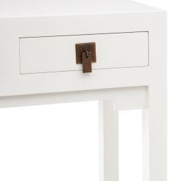Escritorio NEW ORIENTAL 95 x 30 x 80 cm Madera Blanco DMF Escritorio NEW ORIENTAL 95 x 30 x 80 cm Madera Blanco DMF