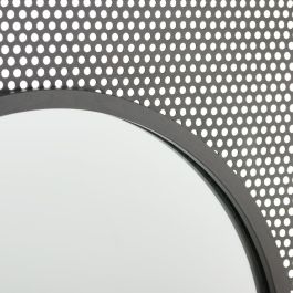 Espejo de pared 53 x 14 x 80 cm Cristal Negro Metal