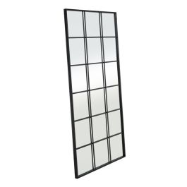 Espejo de pared Negro Ventana 90 x 3 x 180 cm