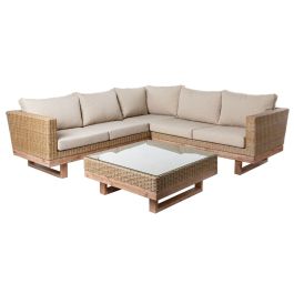 Sofá de Jardín Patsy Modular Madera Ratán 66 x 89 x 64,5 cm