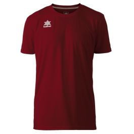 Camiseta Deportiva de Manga Corta Luanvi Pol Granate