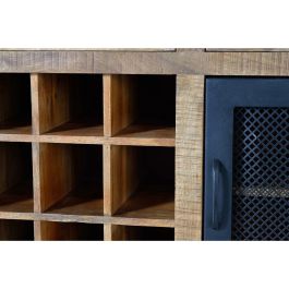 Aparador Alexandra House Living Natural Hierro Madera de mango 150 x 85 x 38 cm