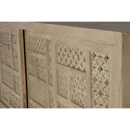 Aparador Alexandra House Living Natural Metal Madera de mango 190 x 95 x 40 cm