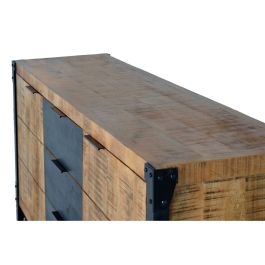 Aparador Alexandra House Living Natural Metal Madera de mango 180 x 80 x 45 cm