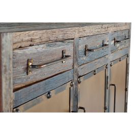 Aparador Alexandra House Living Natural Madera Reciclada 150 x 90 x 40 cm