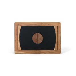 Aparador Alexandra House Living Negro Natural Madera de acacia 110 x 75 x 40 cm Precio: 1012.4105089999999. SKU: B12CPGKLAQ