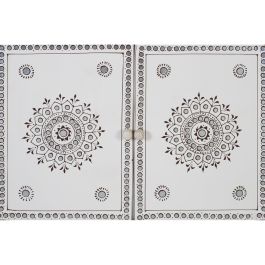 Aparador Alexandra House Living Blanco Natural Madera de mango Madera MDF 80 x 122 x 40 cm