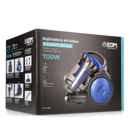 Aspiradora multiciclonico clase "a" 700w 2,5 l. edm