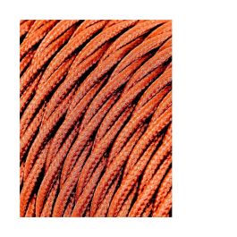 Cable textil trenzado 2x0,75mm c-20 marron seda 5m Precio: 8.94999974. SKU: S7901436