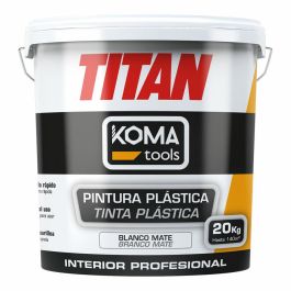 Pintura plástica Koma Tools TITAN Blanco 20 kg Precio: 54.58999942. SKU: B1FJS53Z5D