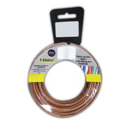 Carrete cablecillo flexible 6mm marron libre de halógenos 25m Precio: 38.95000043. SKU: B135NZCCVY