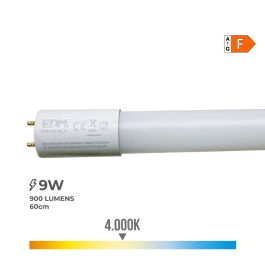 Tubo LED EDM F 9 W T8 900 Lm Ø 2,6 x 60 cm (4000 K)