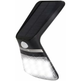 Aplique solar 3,5w 430lm recargable sensor presencia (2-8m) color negro 10,5x13cm edm Precio: 26.559500193599998. SKU: S7908648