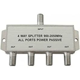 Separador/sat 4 vias 900-2050 mhz solo parabólica (retractilado) Precio: 7.138999915299999. SKU: B12PB6SJ9G