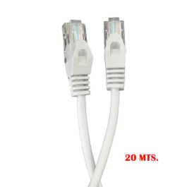 Cable utp cat.5e latiguillo rj45 "outex" 20 m