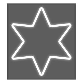 Figura Decorativa EDM 72129 Flexiled Estrella 60 x 3 x 80 cm Precio: 24.95000035. SKU: S7910311