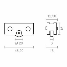 Blister rodamiento cll/104 rd18 zn edm