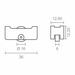 Blister rodamiento inasa 151 rd12 zn edm