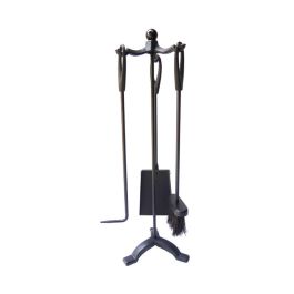 Kit de chimenea color negro. 3 piezas edm Precio: 26.68999971. SKU: B1D2D4GJQJ