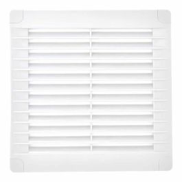 Rejilla ventilación cuadrada con tapones y mosquitera150x150x7mm abs blanca Precio: 3.3758998184999998. SKU: B1EKZP6CZ8