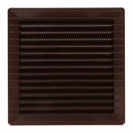 Rejilla ventilación cuadrada empotrable con mosquitera 140 x 140mm abs marrón Precio: 3.0250004356. SKU: B1ESMXCJTG