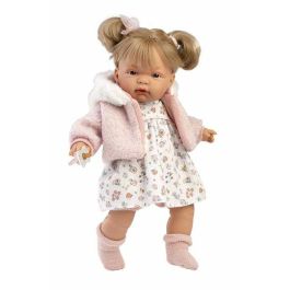 Muñeca llorona joelle chaqueta rosa 38cm incluye chupete.cuerpo tela Precio: 54.4984. SKU: B1K5793PA7