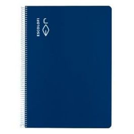 Cuaderno ESCOLOFI Azul A4 Din A4 40 Hojas (5 Unidades)