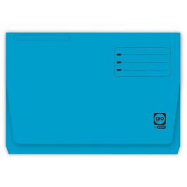 Gio subcarpeta con bolsa y solapa azul intenso cartulina folio 320 gr -25u- Precio: 17.89000004. SKU: S8408306