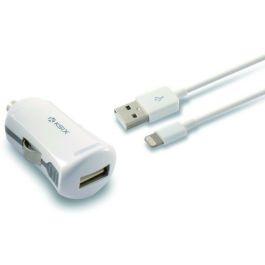 Cargador USB para Coche + Cable Lightning MFi KSIX Apple-compatible 2.4 A Precio: 20.9500005. SKU: S1901694