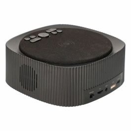 Radio Despertador con Cargador Inalámbrico KSIX TP-8427542105581_BXCQI12N_Vendor Bluetooth 10W Negro