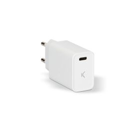 Cargador USB Iphone KSIX Apple-compatible Blanco