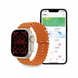 Smartwatch KSIX Urban Plus 2,05" 270 mAh Bluetooth 5.0 Naranja