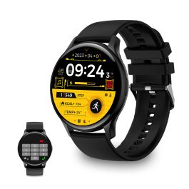 Smartwatch KSIX Core Negro (1 unidad) Precio: 78.88999987. SKU: B1CBB9HTF2