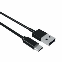 Cable USB A a USB C Contact (1 m) Negro