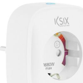 Enchufe Inteligente KSIX Smart Energy Slim WiFi 250V Blanco