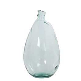 Jarrón de Vidrio Reciclado Alexandra House Living Transparente Cristal 24 x 23 x 42 cm Precio: 48.0249001573. SKU: B1DFNR7XE5