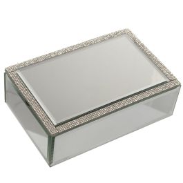 Caja-Joyero Alexandra House Living Gris Cristal Espejo 20 x 6 x 13 cm Precio: 28.9069005082. SKU: B1BQ3DRDA6