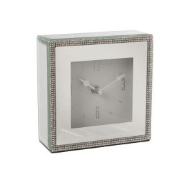 Reloj de Mesa Alexandra House Living Gris Cristal 14 x 14 x 4 cm Precio: 18.8899997. SKU: B1B6QN86WW