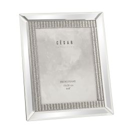 Marco de Fotos Alexandra House Living Gris Cristal Espejo 15 x 20 x 2 cm Precio: 19.49999942. SKU: B1CGJPLHDC