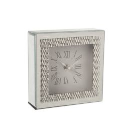 Reloj de Mesa Alexandra House Living Gris Cristal Espejo 15 x 15 x 5 cm Precio: 22.9779001815. SKU: B16Y4TLWTJ