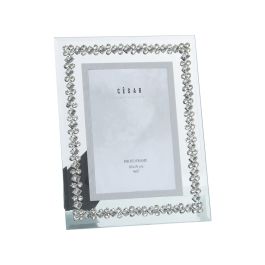 Marco de Fotos Alexandra House Living Gris Cristal 18 x 23 x 2 cm