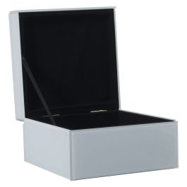 Caja-Joyero Alexandra House Living Blanco Cristal 14 x 8 x 14 cm