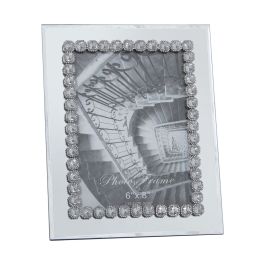 Marco de Fotos Alexandra House Living Gris Cristal Espejo 21 x 26 x 1 cm Precio: 26.014999939499997. SKU: B1CQZBG9TN