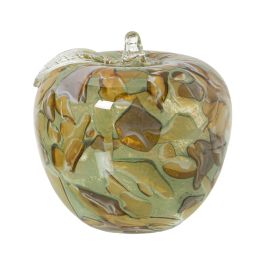 Figura Decorativa Alexandra House Living Verde Cristal Manzana 13 x 13 cm Precio: 26.486899866899996. SKU: B17QVNAGZ4