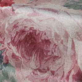 Camino de Mesa Alexandra House Living Rosa Textil 180 x 30 cm Terciopelo Floral