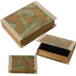 Juego de Cajas Decorativas Alexandra House Living Multicolor Madera 3 Piezas Precio: 62.3149993103. SKU: B14HLF8A7G